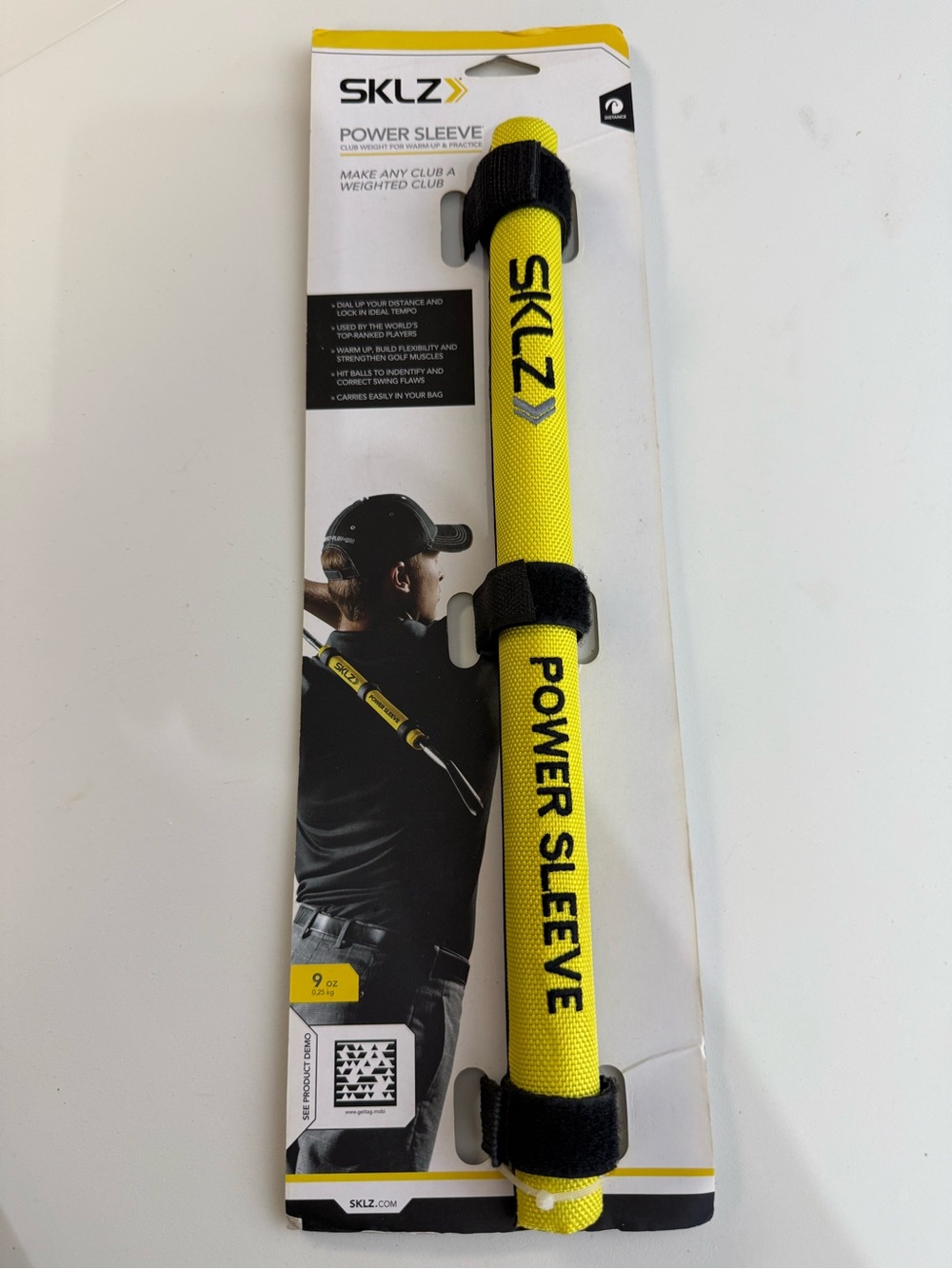 SKLZ Power Sleeve golf training, weighted golf Sleeve - Yellow